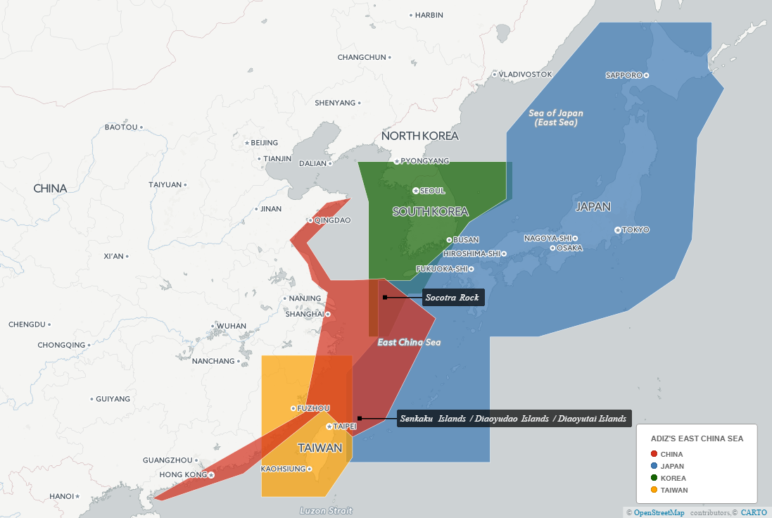 From A To Z A Lesson In Air Defence Identification Zones And Depoliticizing Airspace