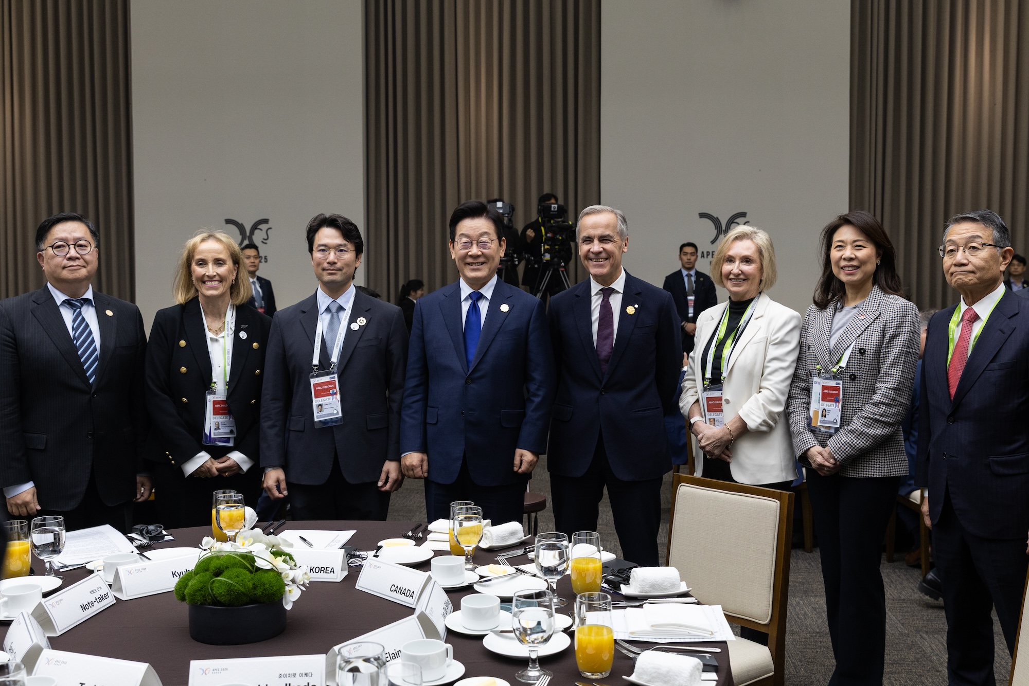 ABAC Members with PM Carney 