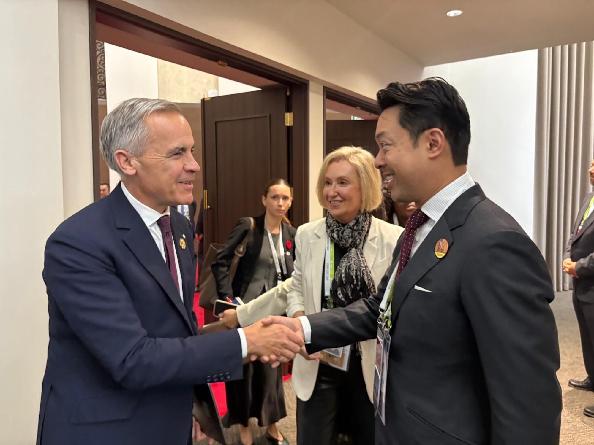 PM Carney greets ABAC Canada Members