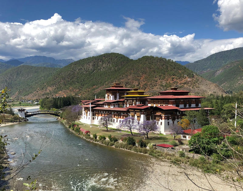 Dzong Fortress on Trans Bhutan Trail