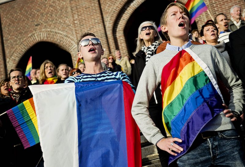 Sochi Olympics LGBT Protesters