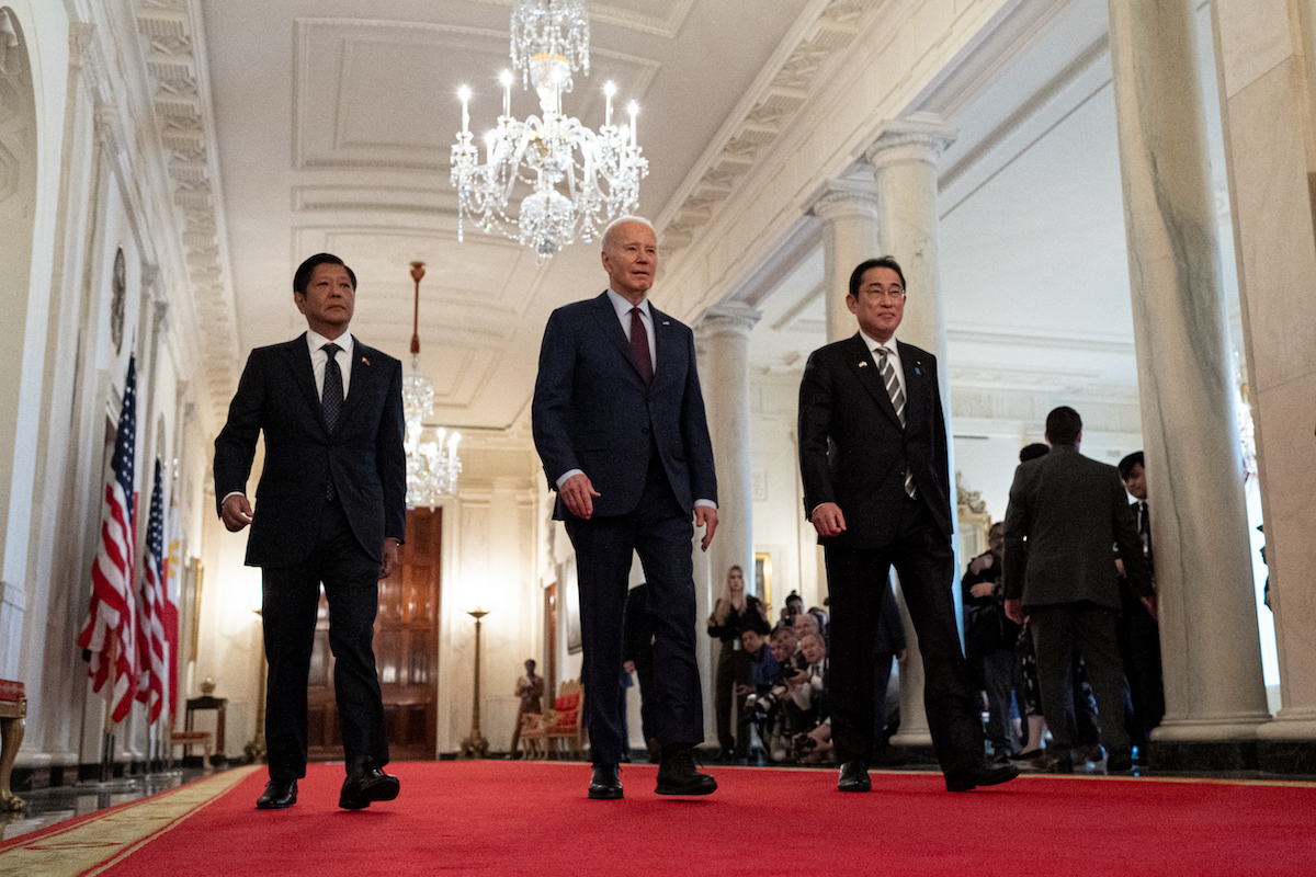US Japan Philippines Leaders