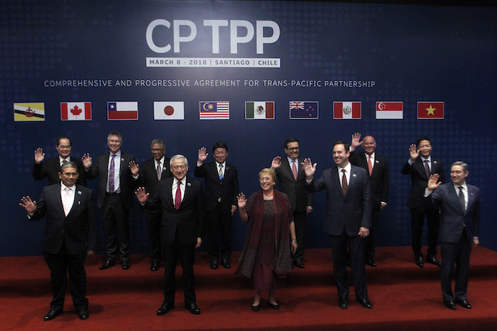 CPTPP Signatories 2018