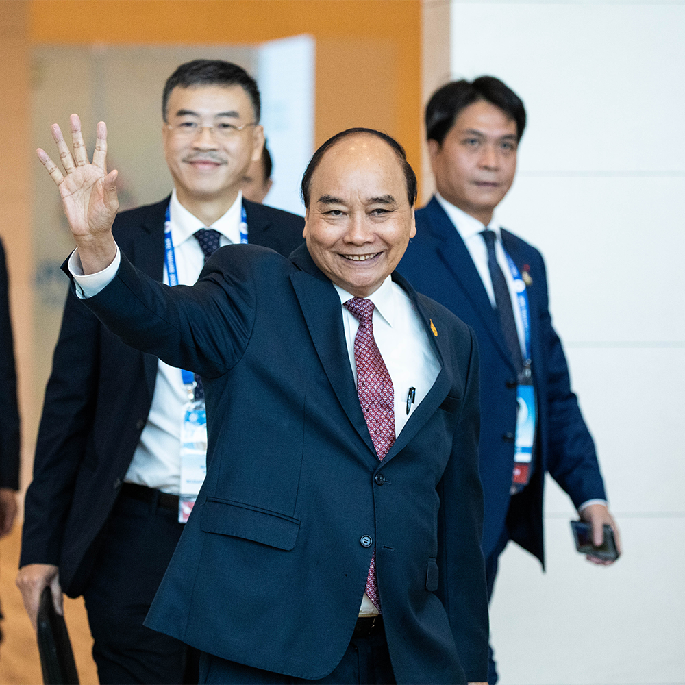 Vietnam President Nguyen Xuan Phuc