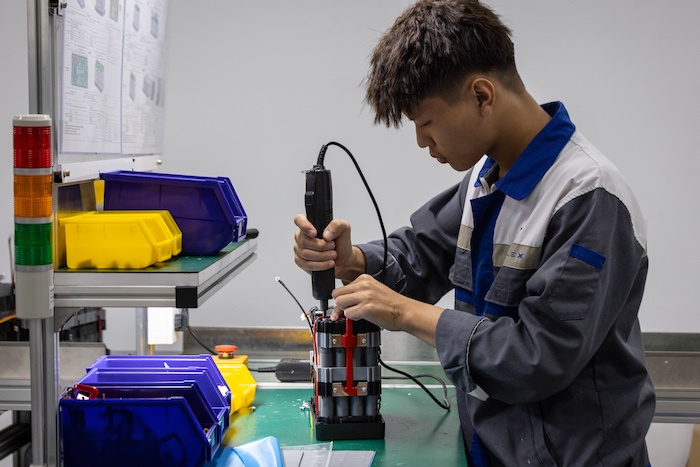 Vietnam factory worker