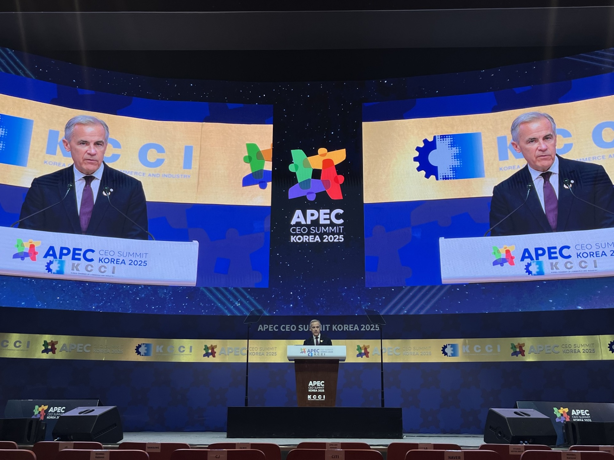 PM Mark Carney at APEC 2025