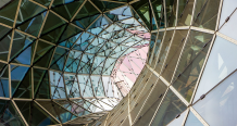 Glass roof detail 