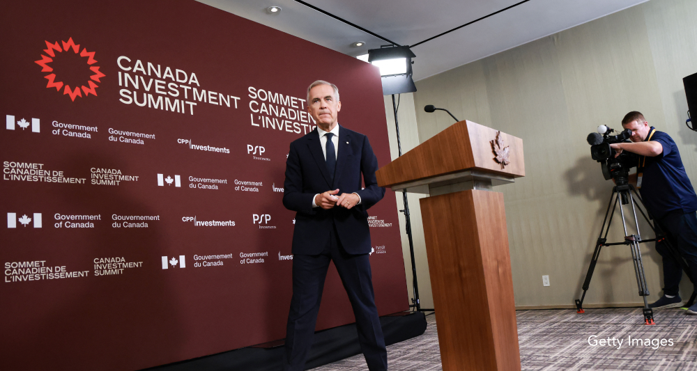 Prime Minister Mark Carney at the Canada Investment Summit