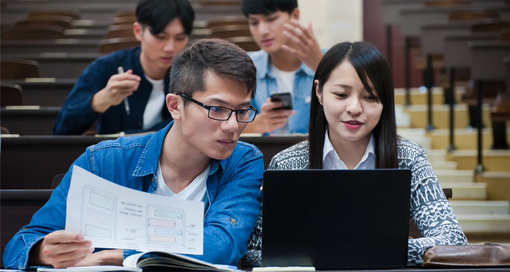 university students in Taiwan