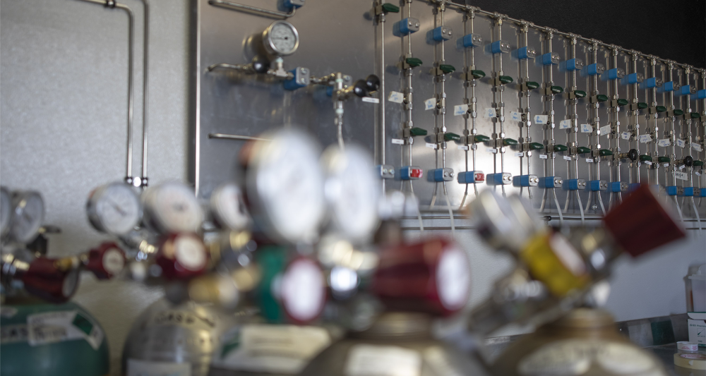 North American Helium plant in Battle Creek, Saskatchewan, Canada, in 2021.