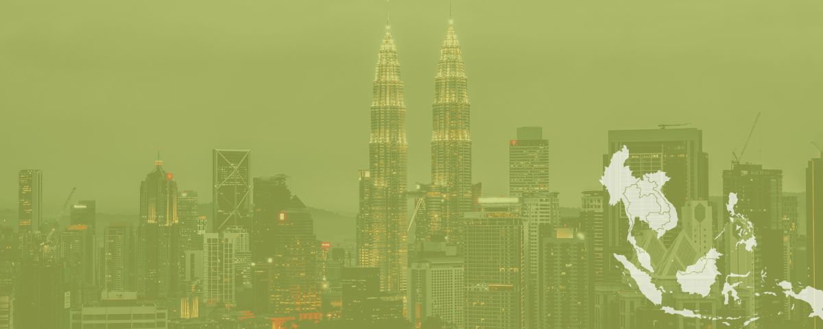 Southeast Asia Map on Banner