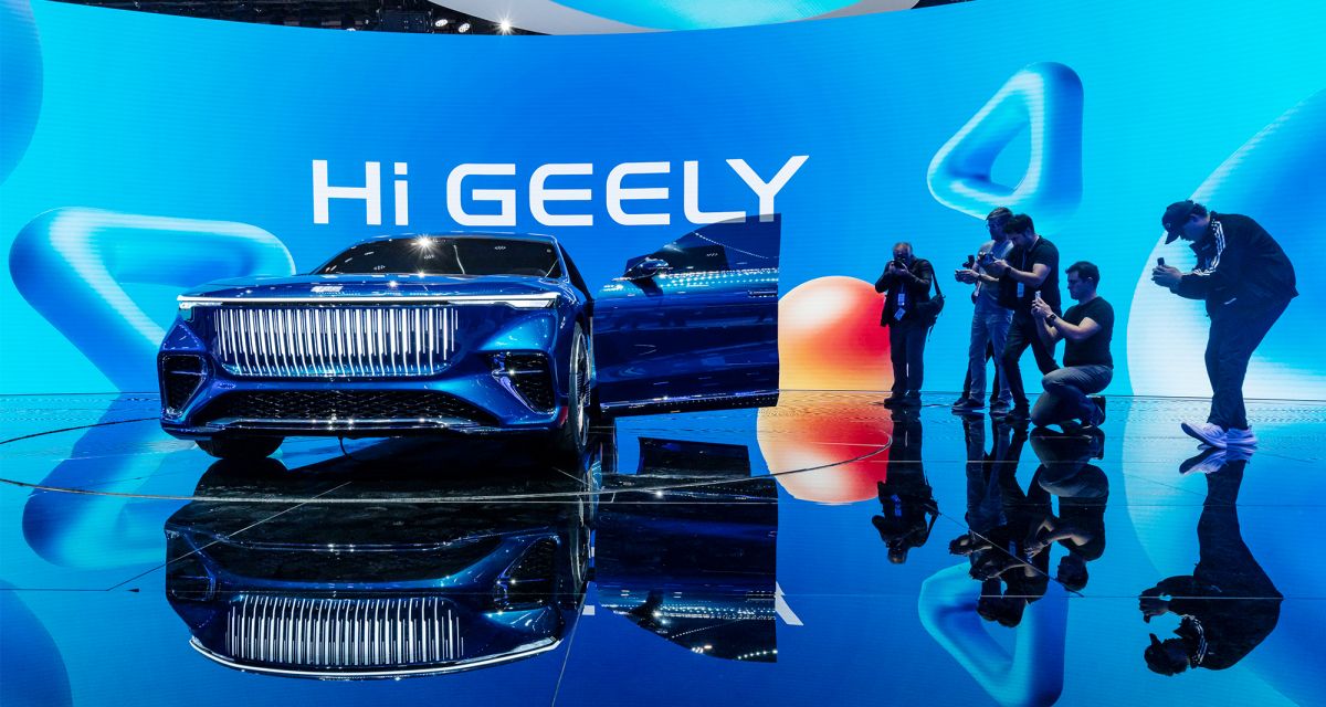 A Geely Galaxy Light 2nd Generation Concept 