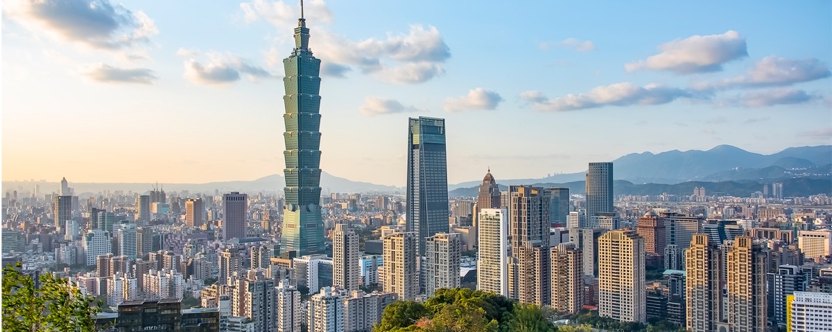 Taipei Skyline Closeup