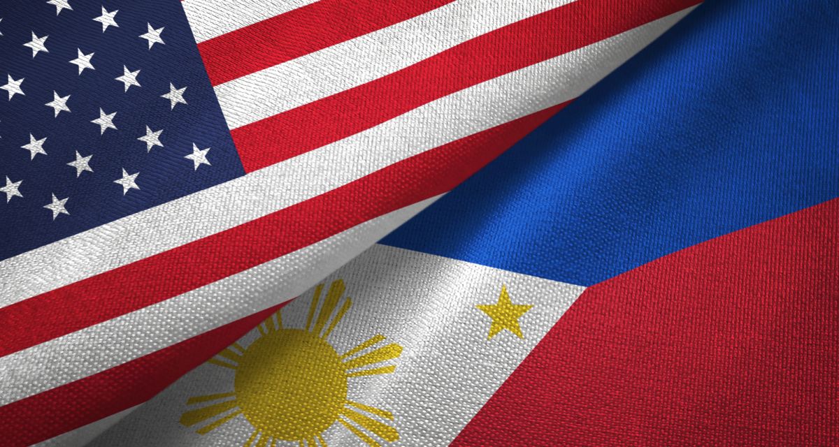 U.S. Philippines Flags
