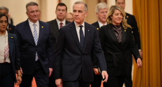 Canadian Prime Minister Mark Carney in Beijing China January 16, 2026