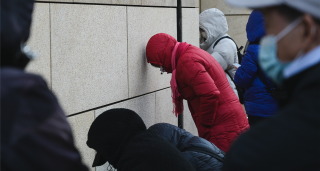 People await Lai verdict outside Hong Kong court