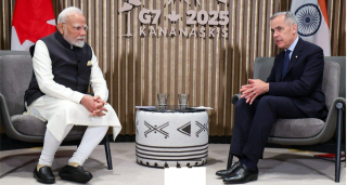 Prime Minister Narendra Modi and Prime Minister Mark Carney 