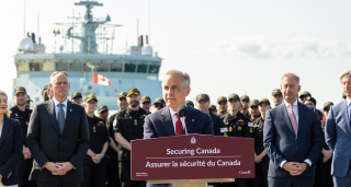 Prime Minister Mark Carney announces submarine contract in Halifax, Nova Scotia 