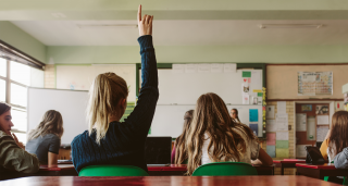 Highschool classroom scene