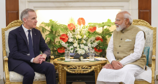 Mark Carney and Modi in 2026 Canadian Indo-Pacific tour 