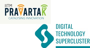 Logos of IITM and Canada's Digital Technologies Supercluster