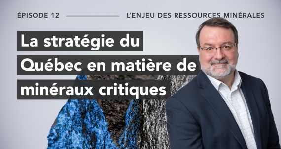 Jocelyn Douhérét, directeur général de la politique et du développement miniers au ministère des Ressources naturelles et des Forêts du Québec