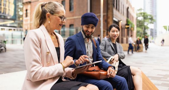 Businesswomen in India 