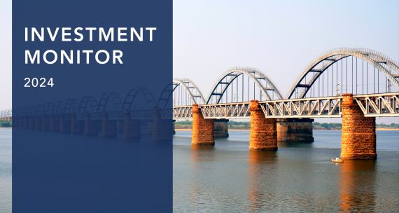 Bridge in India on report cover