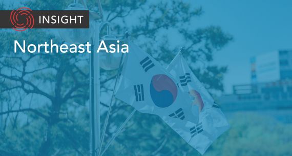 South Korea flag on Insight banner 