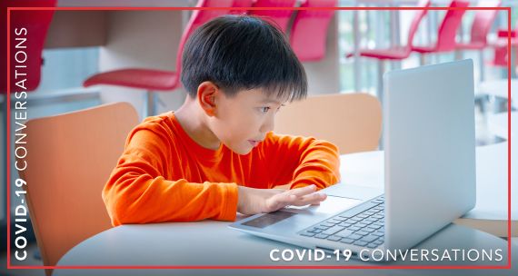 Students Online COVID Asia