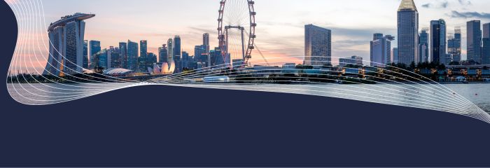 CIAC logo on skyline image of Singapore  