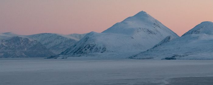 Arctic Landscape at sunset