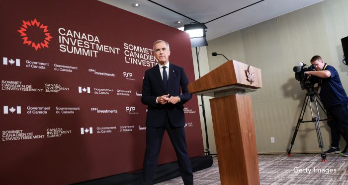 Prime Minister Mark Carney at the Canada Investment Summit