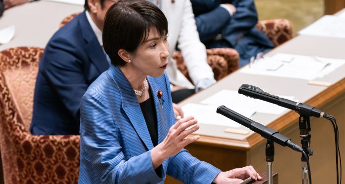 Japanese Prime Minister Sanae Takaichi 