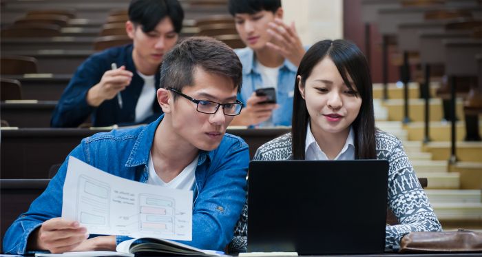university students in Taiwan