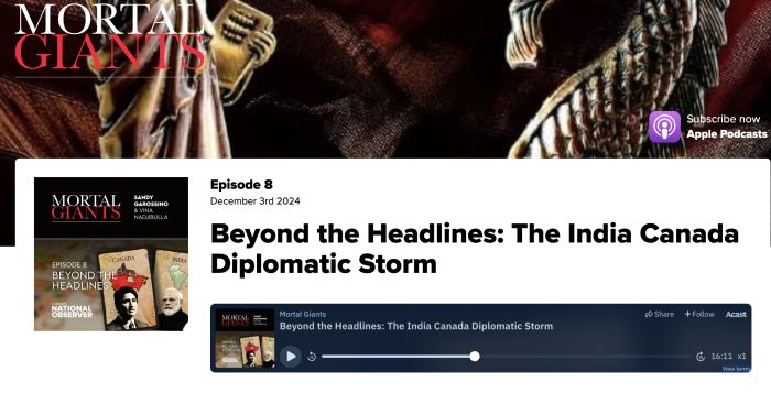Vina Nadjibulla on the Mortal Giant's podcast