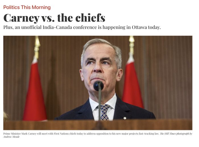 The Hill Times - Politics This Morning