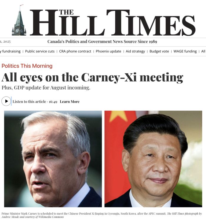 The Hill Times - Politics This Morning 