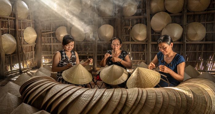 Entrepreneural craftswomen in Vietnam