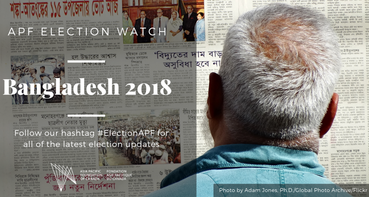 Coverage of the Bangladesh Election 2018 APF Canada